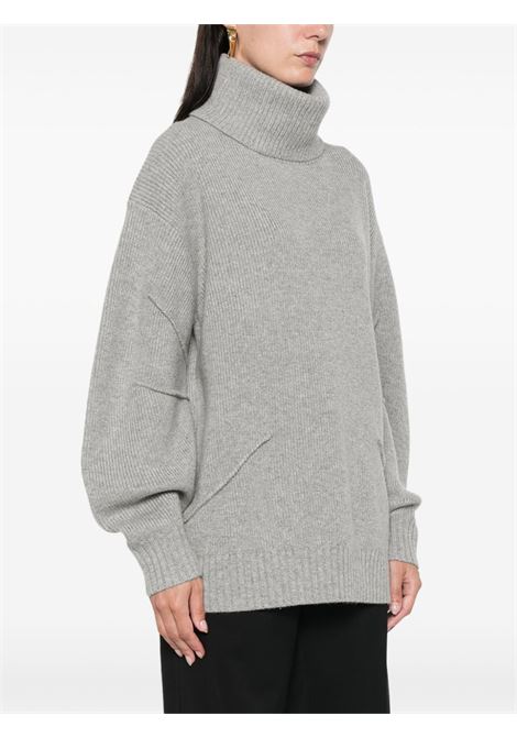 Maglione a collo alto in grigio Helmut lang - donna HELMUT LANG | O06HW708YDO